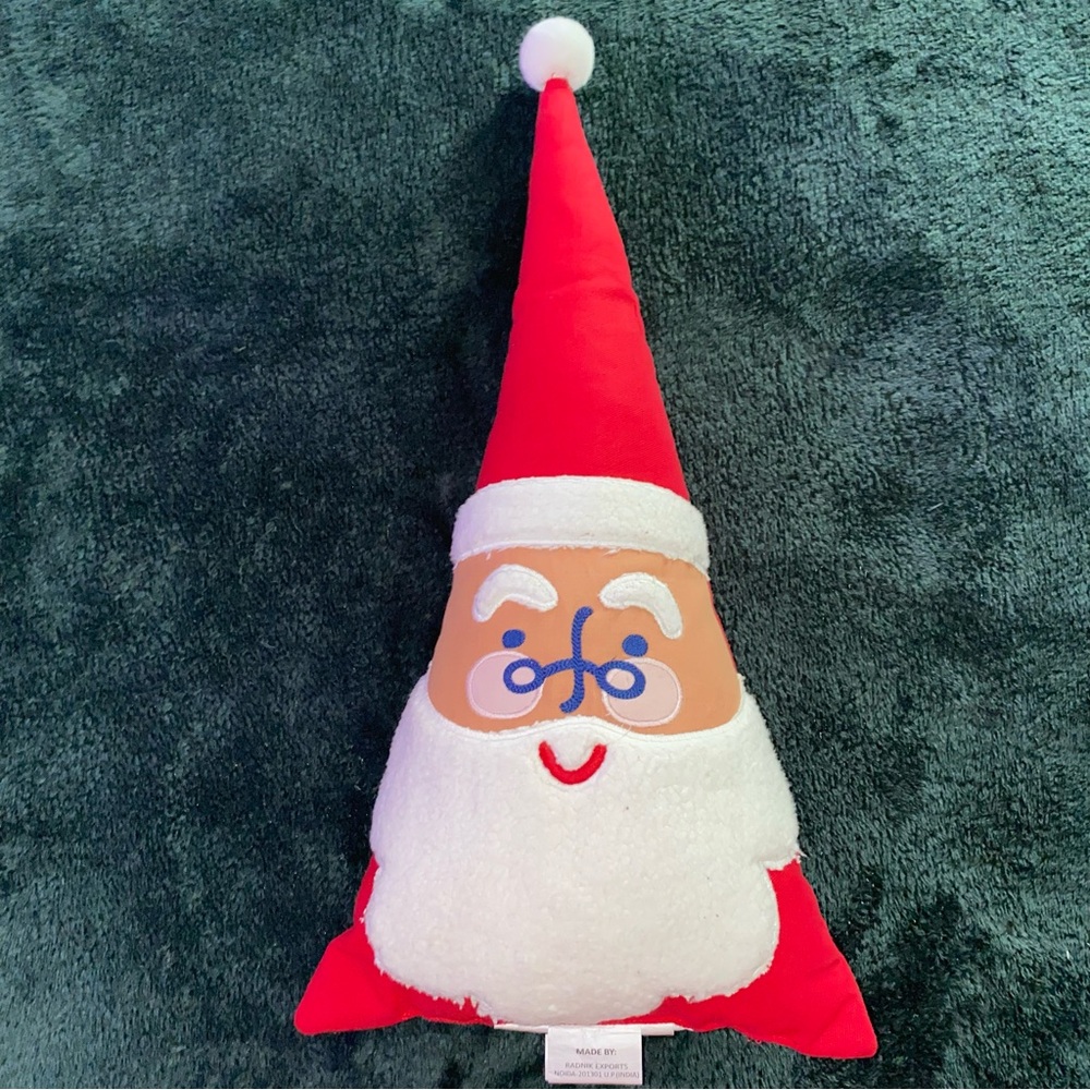 Santa Claus Pillow Decorative Christmas Pillow